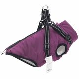 vidaXL Hondenjas Paars L28 Fleece en polyester