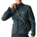 Regatta Newhill isolerende stretch fleece trui met volledige ritssluiting voor heren, Blauw, XL