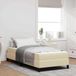 Maison Exclusive - Boxspringbed, crème, 80 x 200 cm, gestoffeerd