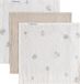 Baby's Only Monddoekje Tender - Hydrofiele monddoekjes baby - Spuugdoekjes - Washandjes set - Hydrofiele doek - Beige/Clover - 30x30 cm - 3-pack - 100% prewashed katoen