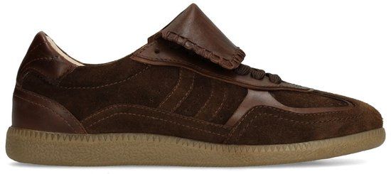 Sacha - Dames - Bruine suède sneakers - Maat 38