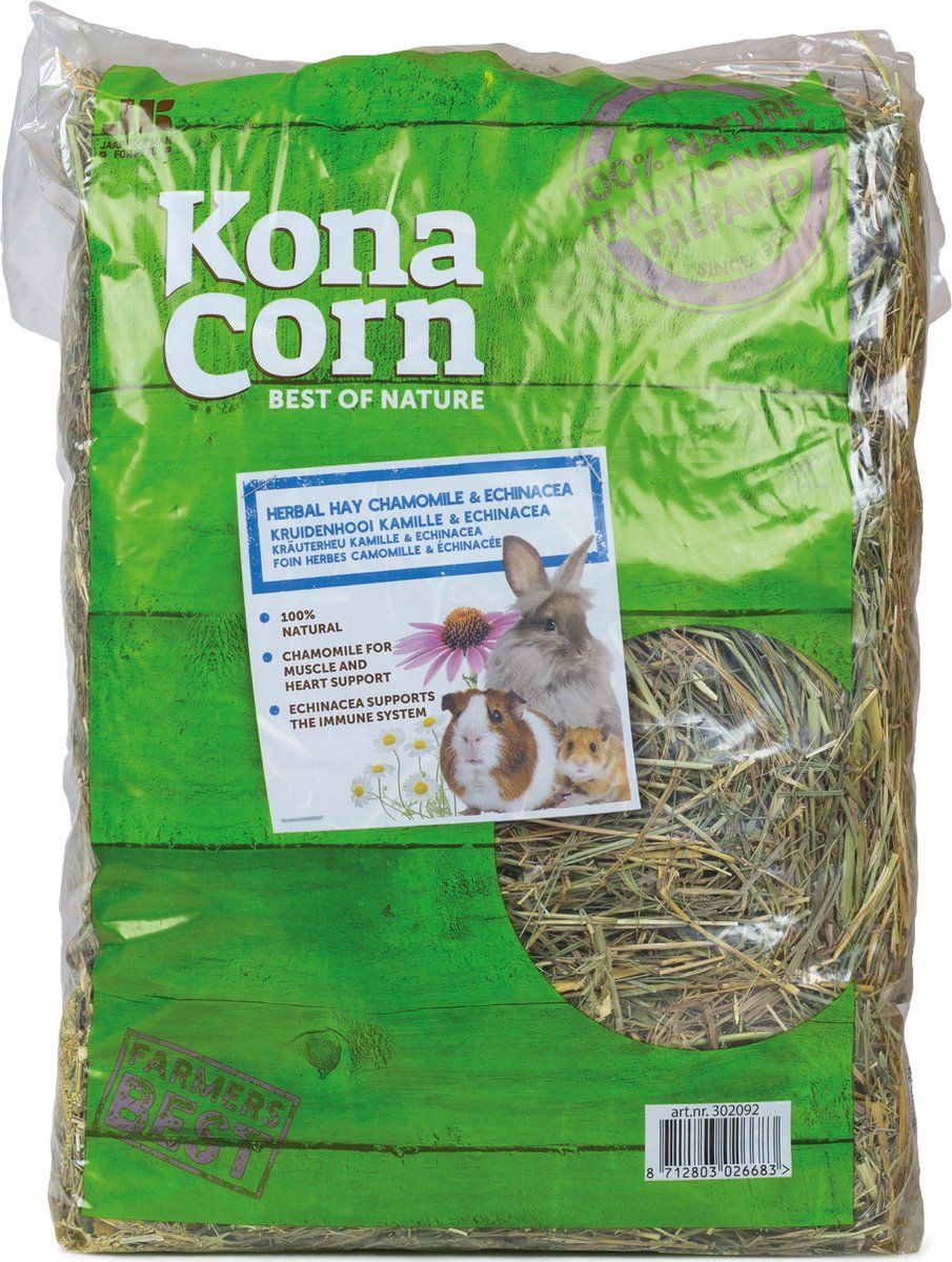 KONACORN Kruidenhooi Kamille&Echinacea 500 gram