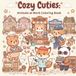 Cozy Cuties Animals at Work Coloring Book
