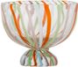 Bloomingville Savya Kom, veelkleurig, Aardewerk, Cirkel, Diameter 0 cm, Vaatwasser veilig, 1.03 kg