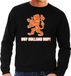 Bellatio Decorations Shoppartners Bv Nederland supporter sweater Hup Holland Hup zwart voor heren - landen kleding L