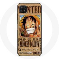 Maniacase Etui voor Samsung Galaxy A22 5G One Piece Manga Luffy zoek poster