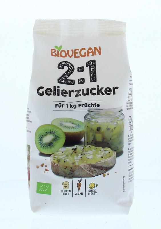 Biovegan Geleersuiker 1:2 glutenvrij bio 500g