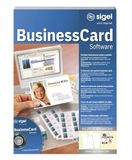 SIGEL SW670 BusinessCard ontwerp-software voor visitekaartjes incl. 200 kaarten