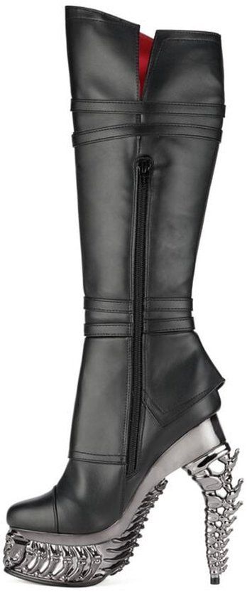 Hades Footwear Alchemy England - Undertaker Dames Laarzen - zwart - EU41