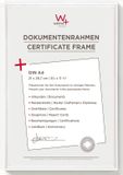 Walther Design KW130H Galeria kunststof lijst - 21 x 29,7 cm - Wit