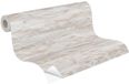 A.S. Création The Wallcover 385681 Zelfklevend Vliesbehang Steenprint Wit