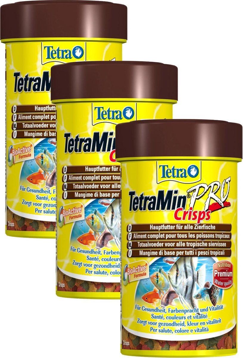 Tetra Tetramin Crisps - Vissenvoer - 3 x 100 ml