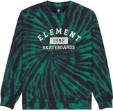 Element Home Team Tie Dye Sweatshirt Groen L Man