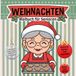 Malbuch für Senioren Weihnachten mit Malen nach Zahlen und Gehirntraining: Malbuch für Malgruppen, ältere Menschen, Altersheim, Seniorengruppen, Alzheimer, Demenz