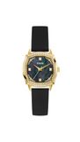 Guess LIV GW0932L2 Dameshorloge Zwart Siliconen 32mm
