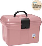 Waldhausen Poetsbox Roze - Paardenverzorging - 42x30x28 cm - Kunststof