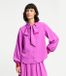POM Amsterdam Chemisier Bow Frosting Rose