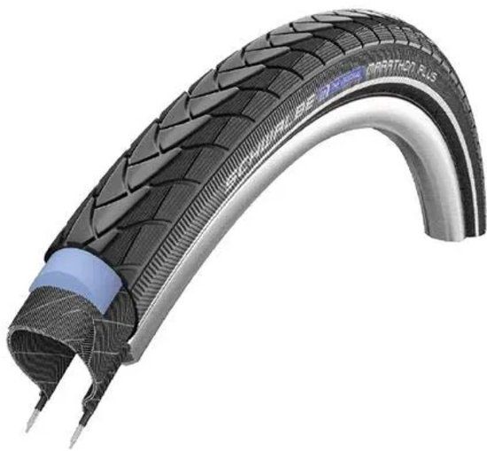 Schwalbe Marathon Plus - 28 inch x 1.75 - Zwart Reflecterend - Buitenband