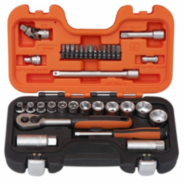 Bahco Dopsleutelset 1/4 & 3/8 - 34-delig