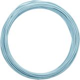 Vaessen Creative Aluminium Draad - Embossed round - 2mm - 30m - IJsblauw
