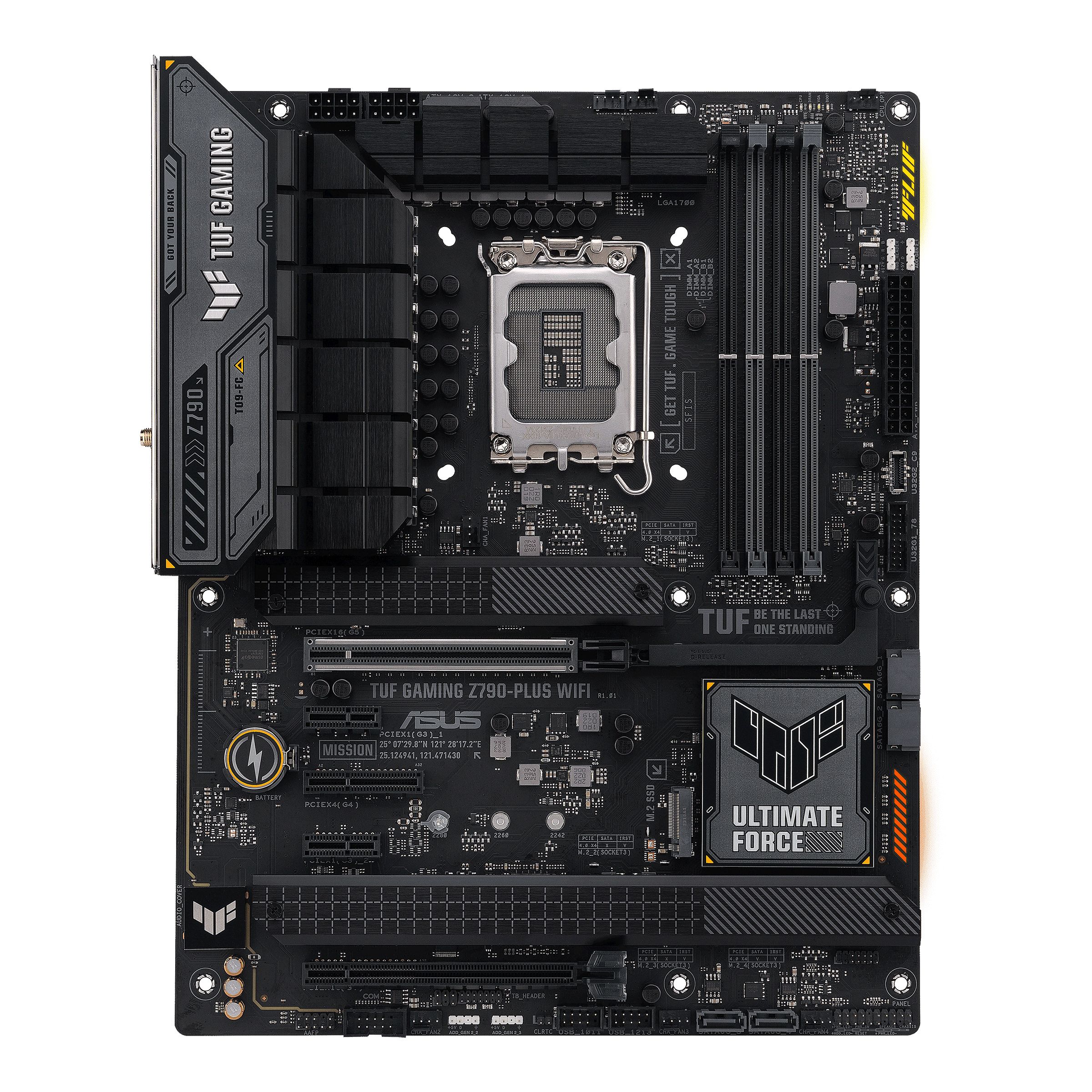 ASUS TUF GAMING Z790-PLUS WIFI - ATX Motherboard - Intel Z790 - LGA 1700 - DDR5 - Wi-Fi 6