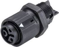 Wieland 46.031.5053.1 Ronde stekker Bus, inbouw Serie (ronde connectors): RST® MINI Totaal aantal polen: 2 + PE 1 stuk(s)