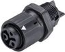 Wieland 46.031.5053.1 Ronde stekker Bus, inbouw Serie (ronde connectors): RST® MINI Totaal aantal polen: 2 + PE 1 stuk(s)