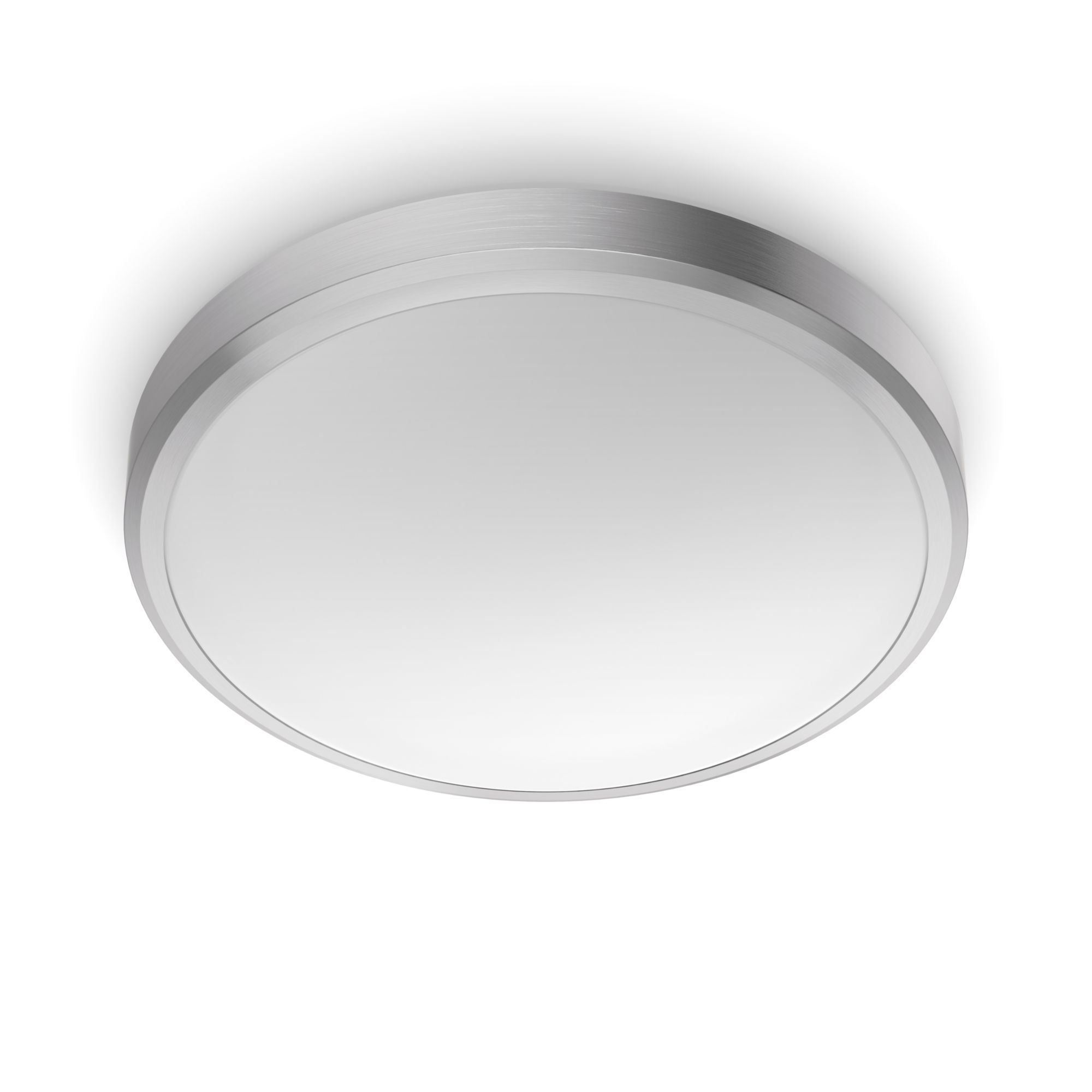 Philips Doris Plafondlamp - Zilver - 1500 Lumen - Warm Wit