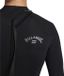 Billabong Heren Foil 3/2mm Flatlock Rug Ritssluiting Wetsuit ABYW