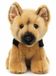Uni-Toys - Duitse herdershond, zittend - 19 cm (hoogte) - pluche hond - pluche dier, knuffeldier