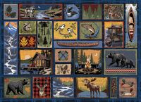 Cobble Hill puzzle 1000 pièces - Puzzle en bois Woodcraft.