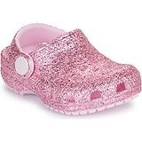 Crocs Classic Chunky Glitter Instappers Junior Roze