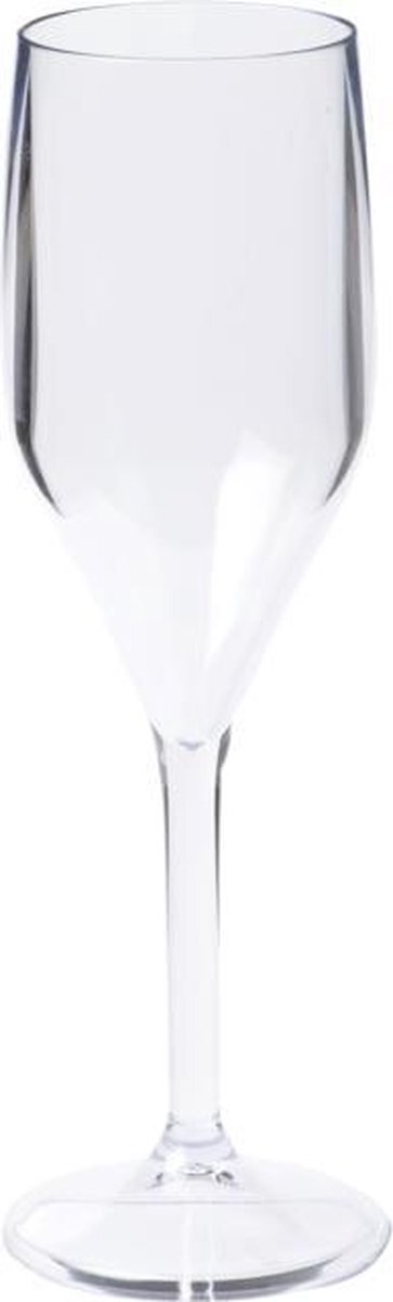 Depa Unbreakable Glas, champagneglas, sAN, durable (500x), 150ml, transparant (8 stuks)