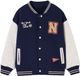 Vertbaudet Teddy sweater jongen marineblauw maat 116