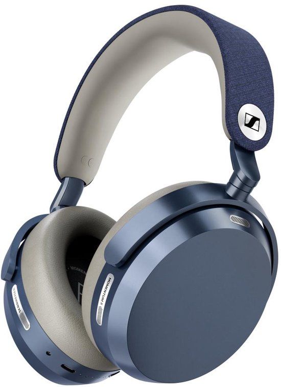 Sennheiser Momentum 5 Wireless - Koptelefoon - Denim (Blauw) - Bluetooth - Noise Cancelling