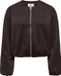 JDY Jacqueline de Yong Jas Jdynia Faux Suede Balloon Jacket Ot 15367790 Chocolate Torte/ Gun Metal Dames Maat - XL