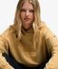 Superdry Sweat à Capuche Company Logo Self Applique Coupe Décontractée Brown Taille: 40