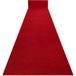Karmel Tapis De Couloir Plaine Carmin / Rouge 150 Cm Rouge 150x270 Cm