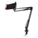 Icecat Support à bras long 360° pour téléphone et tablette - 3.5-10.6 - Noir