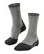FALKE TK2 Explore Wool Silk wandelsokken dames grijs - maat 35-36