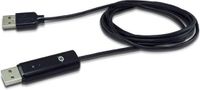 Conceptronic USB-A naar USB-A kabel 1.8m Zwart