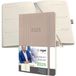 Sigel Conceptum weekagenda - A5 - 2025 (NL/FR/EN/DU) - taupe - softcover