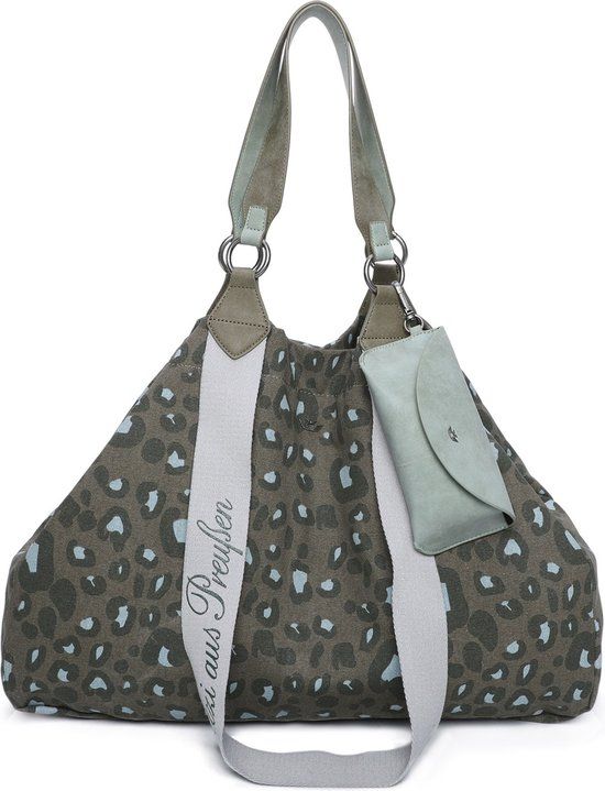 Fritzi aus Preußen Izzy Canvas Shopper - Dames - Donkergroen