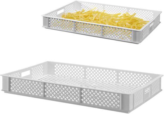 HENDI Pastadroogkist – Geperforeerd – HDPE – 600x400x70 mm – Wit