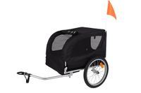FIETSKAR Flamingo Fietskar Tybalt – Zwart, 76 × 57 × 65,5 cm | Geschikt voor Fiets & E-bike
