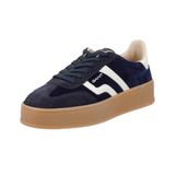 Gant Cuzmani Lage Sneakers Vrouwen Blauw Velours