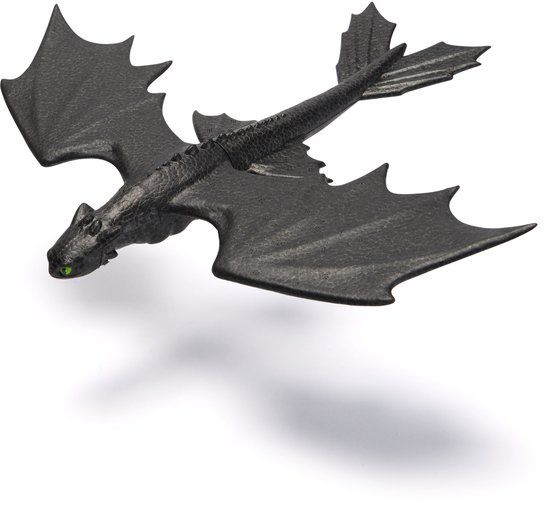 Dreamworks Dragons Spin Master How To Train Your Dragon vliegende draak speelgoed Toothless.