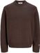 JACK & JONES Trui 'JORNorrebro' donkerbruin