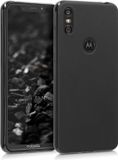 kwmobile telefoonhoesje voor Motorola One (5.9") - Back cover - mat zwart