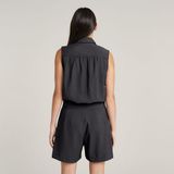 G-Star Summer Playsuit s/l wmn Petrol